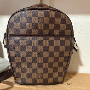 LV Damier Ebene Ipanema PM crossbody bag